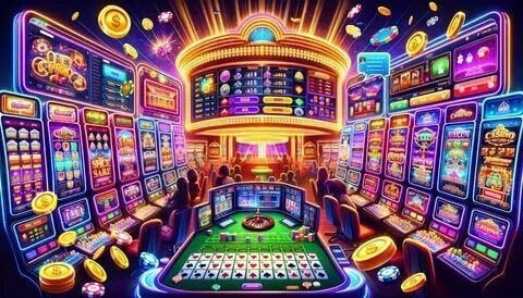 Playtech live-dealer studio at datukhoki showing multi-camera blackjack table with live dealer and player interface